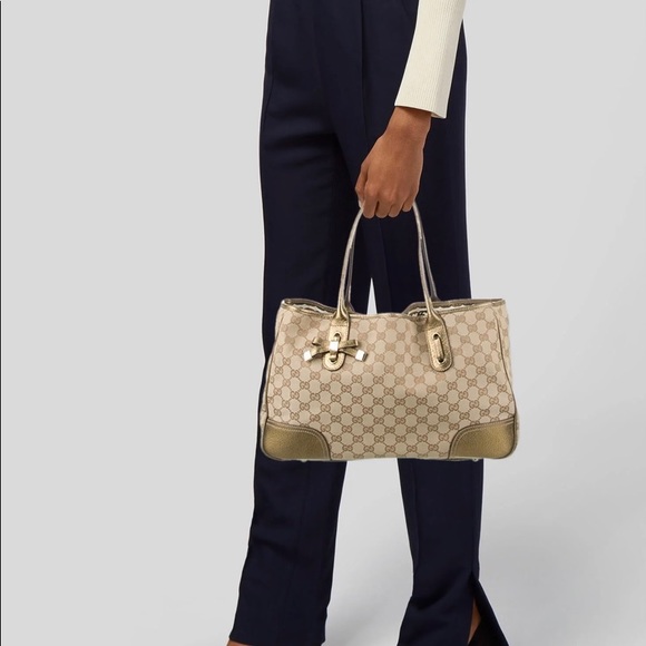 ❌ SOLD in FB❌ Gucci Princy Tote GG Canvas - Picture 3 of 17